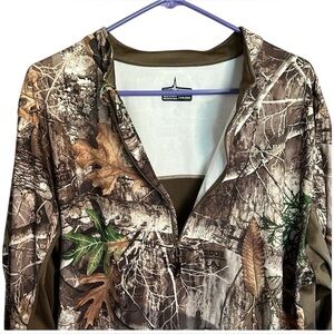 HABIT REALTREE EDGE Camo Long Sleeve 1/4 Zip Shirt